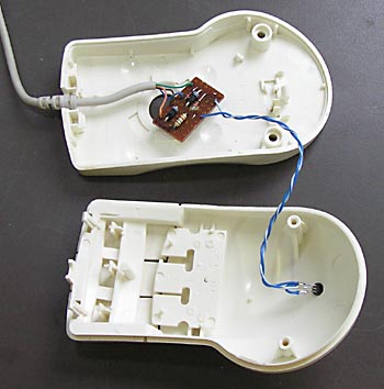 installed inside the mouse