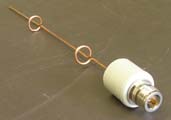 N connector in end cap