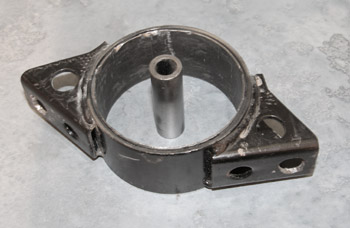 mount with rubber removed