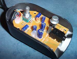 the remote volume control