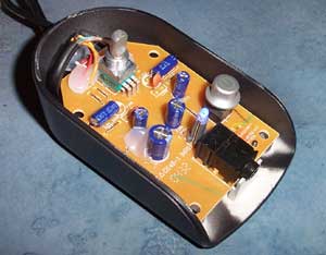 the remote volume control