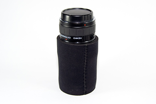 fitting the extension tubes inside the stubby holder