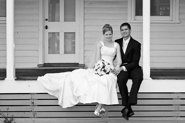 UWA cricket pavilion in black and white