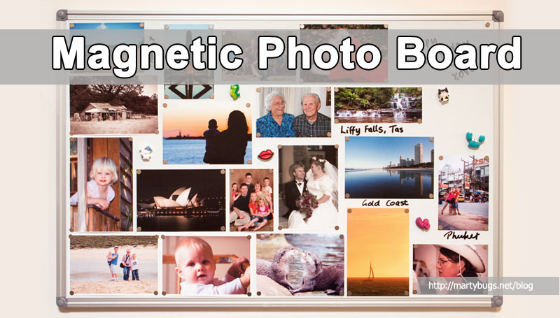 Magnetic Photo Board