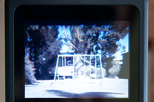 Hero on viewfinder on Canon 50D