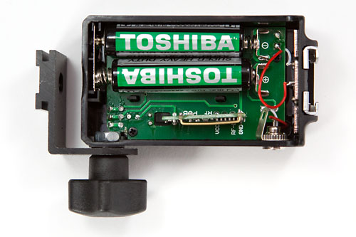 batteries installed in the Tetra receiver
