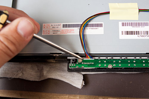 figure 6: remove the cable to the front panel