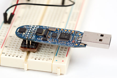 using the USB debugging interface