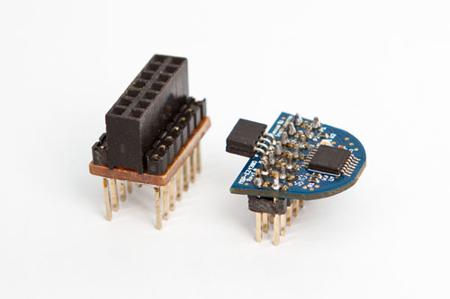 MSP can be removed from this breadboard adapter