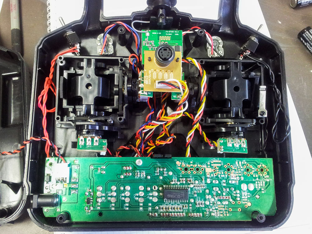 inside the original transmitter