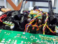inside the original transmitter