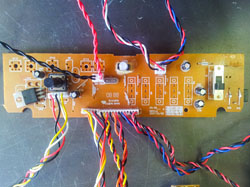 showing connections to the main PCB