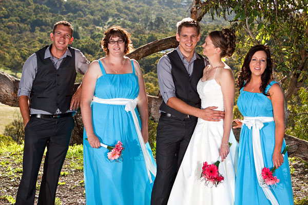 Adrian & Roslin & bridal party