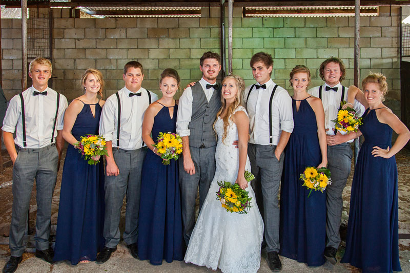 the bridal party
