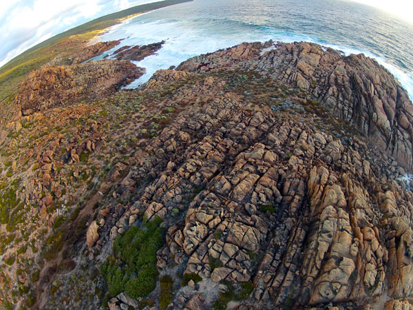 rock formations at Wyadup