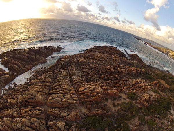 rock formations at Wyadup