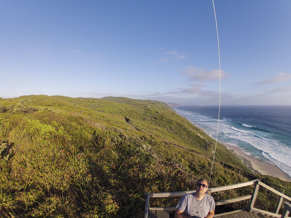 getting the camera rig into the air