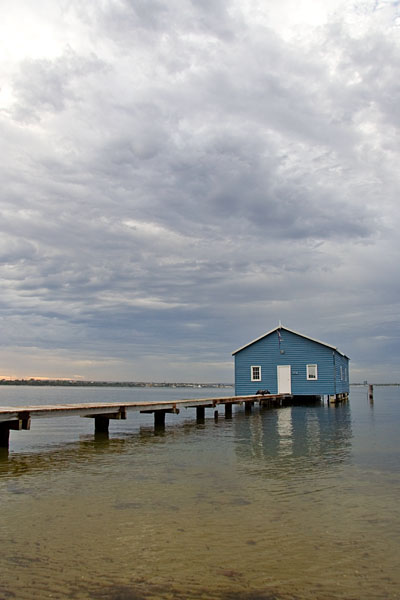 Crawley Edge boatshed