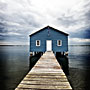 Crawley Edge boatshed
