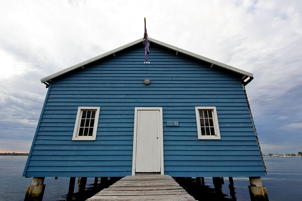 Crawley Edge boatshed