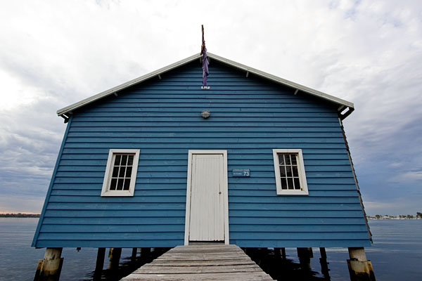 Crawley Edge boatshed