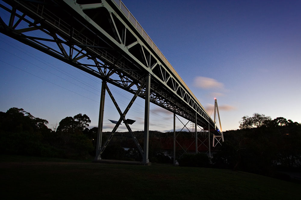 Batman Bridge at dusk