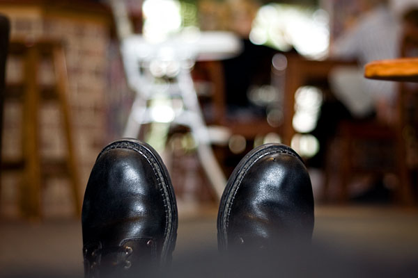 shoe view