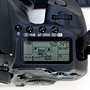 Canon 50D body - top LCD screen and buttons