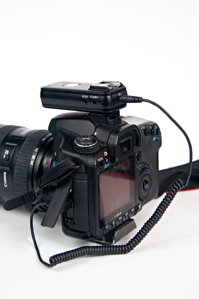 using Strato receiver as a wireless shutter release