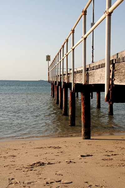 Jetty at dusk