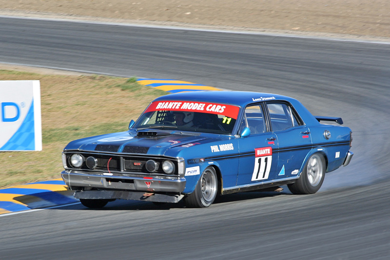 Lance Stannard driving a Ford XY GTHO