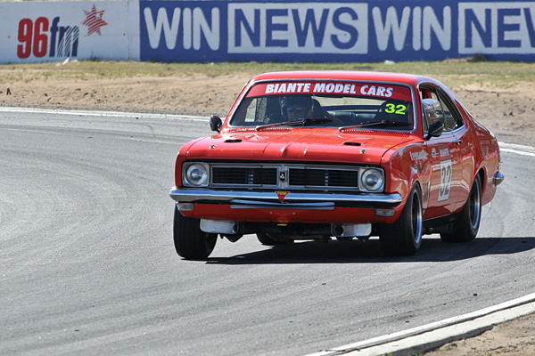 Peter McLean driving his Holden Monaro HT