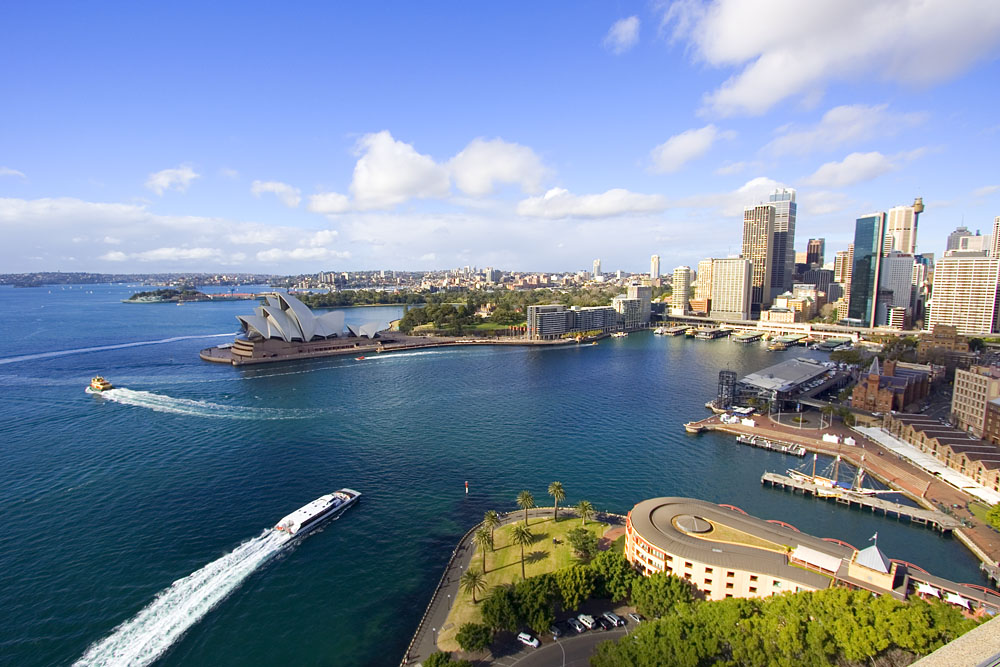 Circular Quay and Sydney Opera House