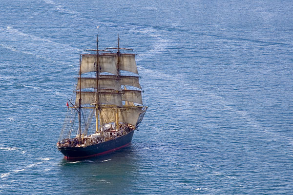 sailing boat on Sydney harbour
