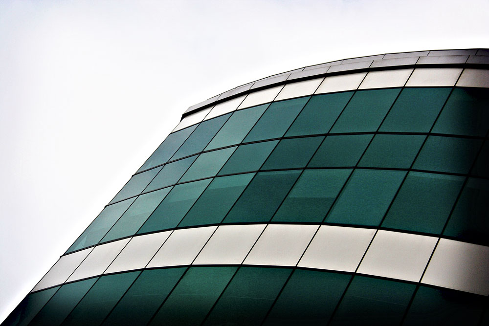 glass corner