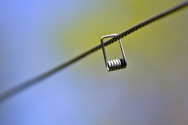 hanging around