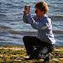 Brad composing a shot