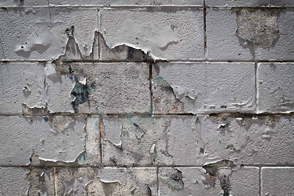 flaking