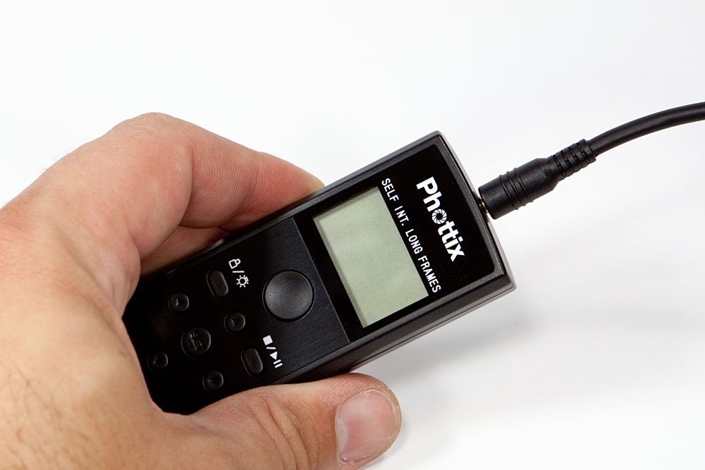cable plugged into the remote