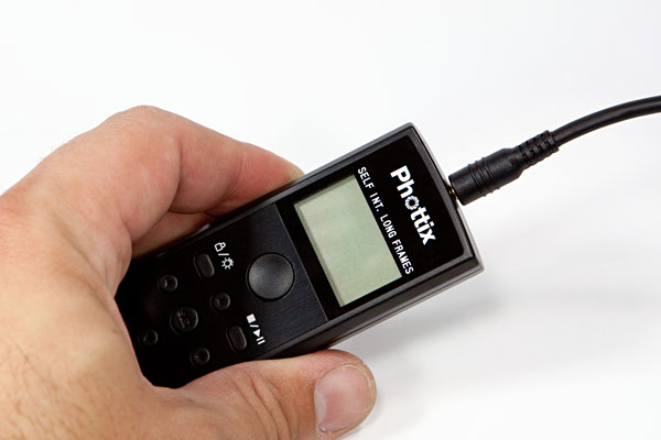 cable plugged into the remote