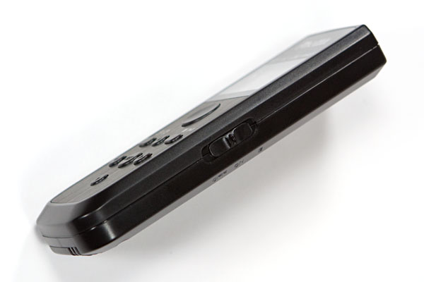 mode switch on the right hand side