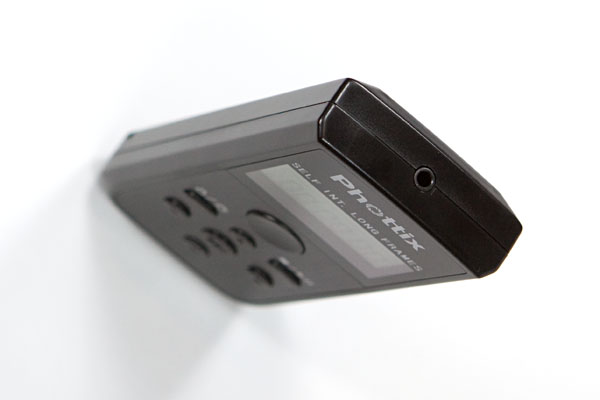 socket on the top of the remote