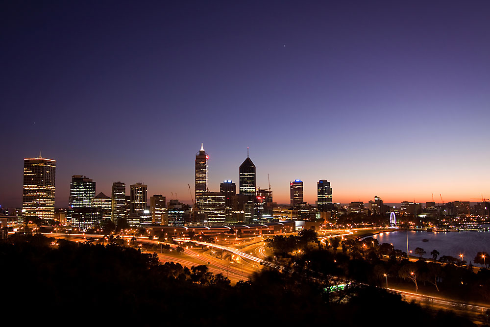 city lights