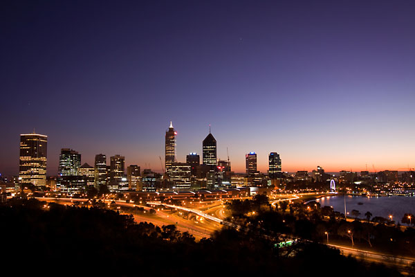 city lights