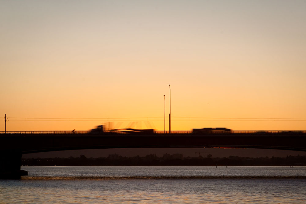 longer exposure of traffic on Narrows Bridge