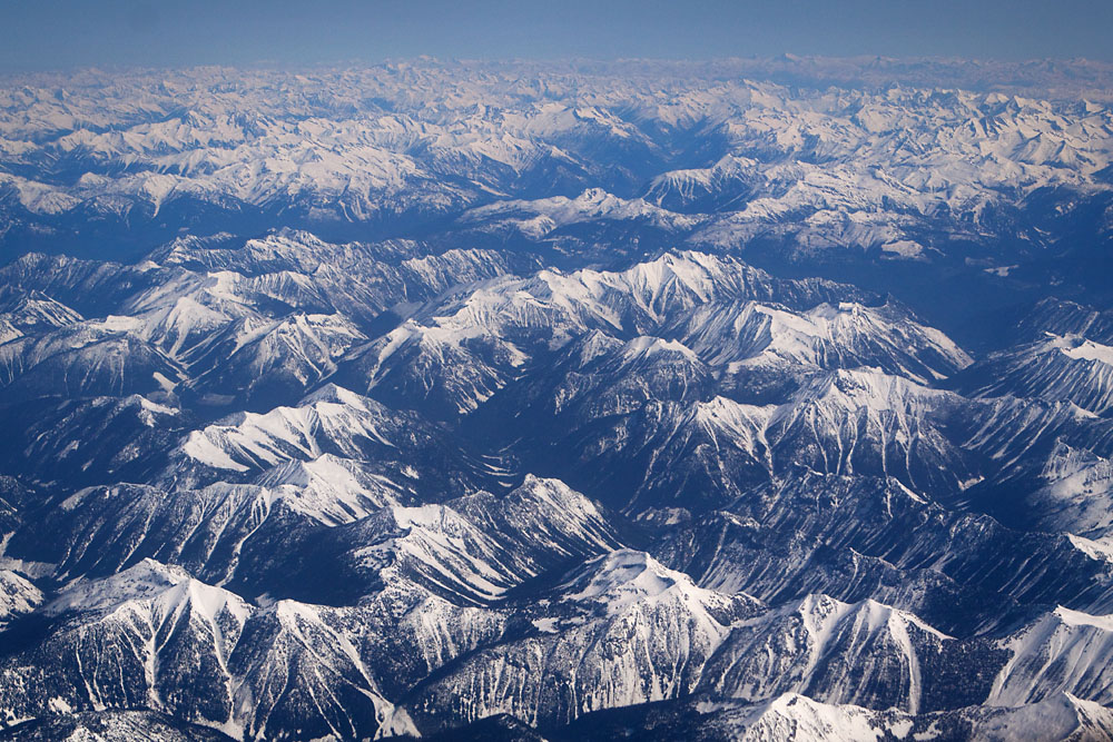 Rockies from the air