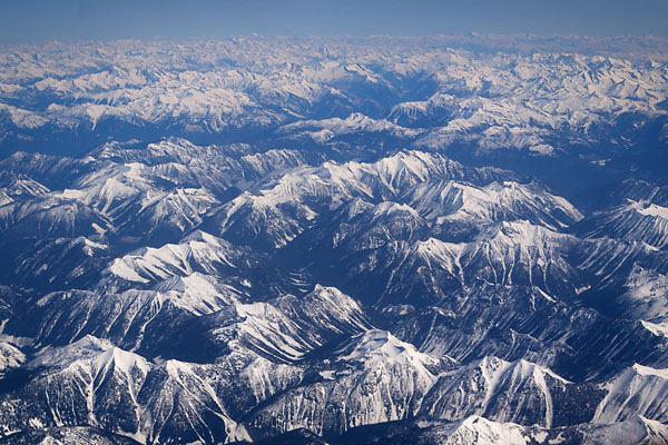 Rockies from the air