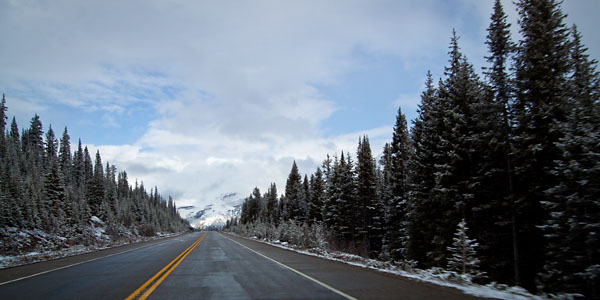 winter road