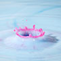 red water dropping into blue milk (Water Drops)