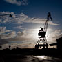 crane silhouette
